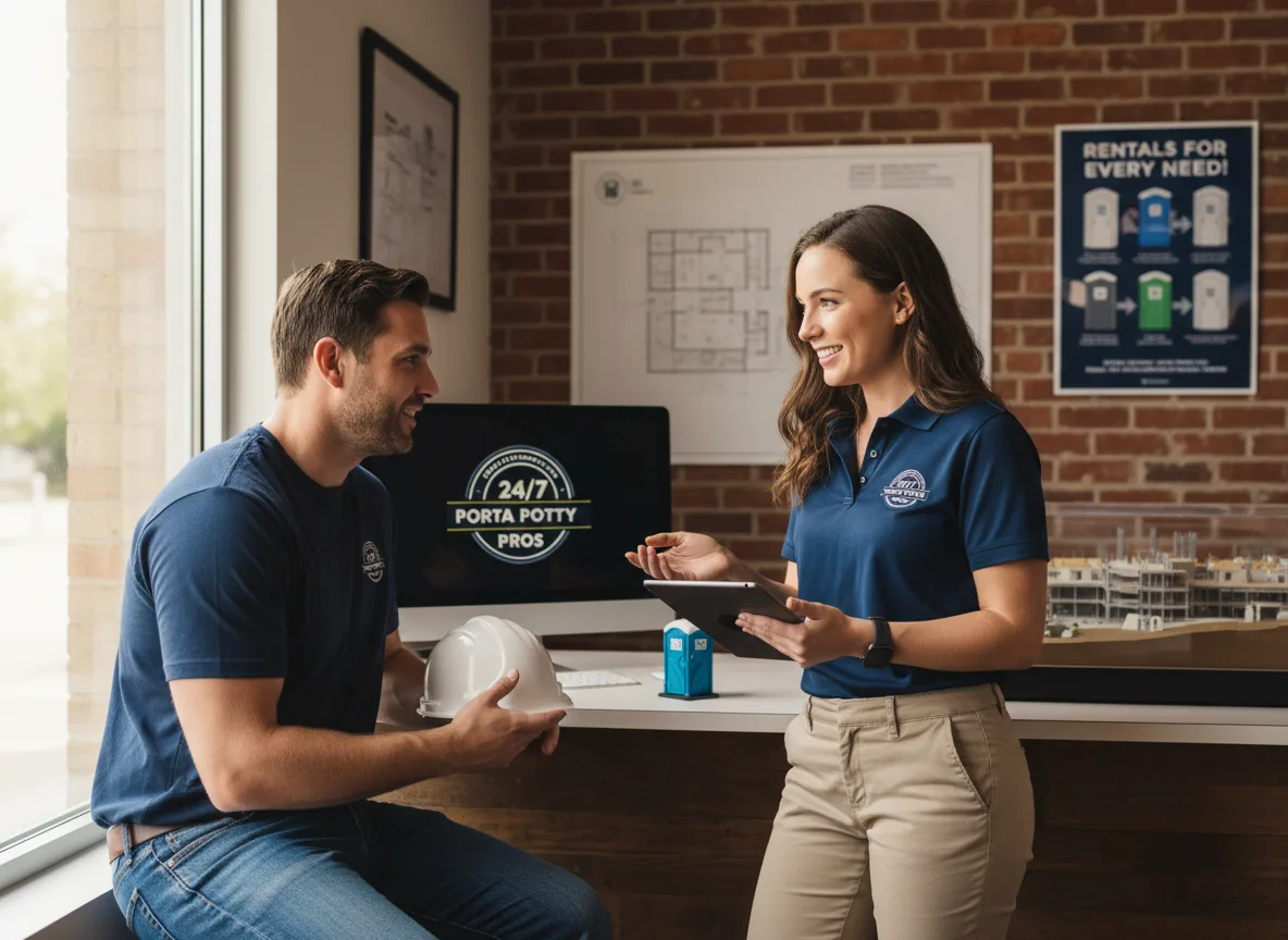 Flushing Toilet Rental Options in Falmouth, ME